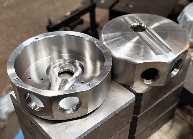 Precision-machined steel housings